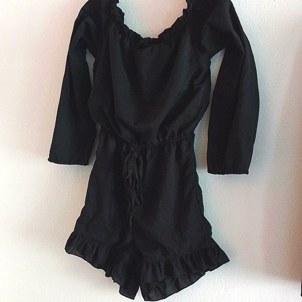 Elegant Black Romper